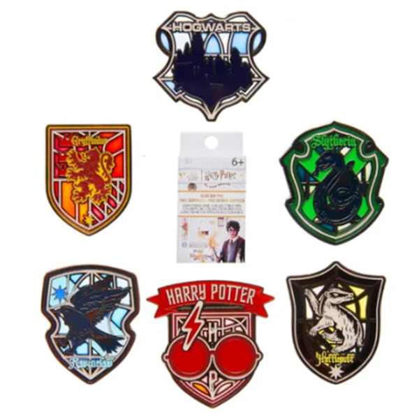 Harry Potter by Loungefly Enamel Pins Blind Box - Stained Glass