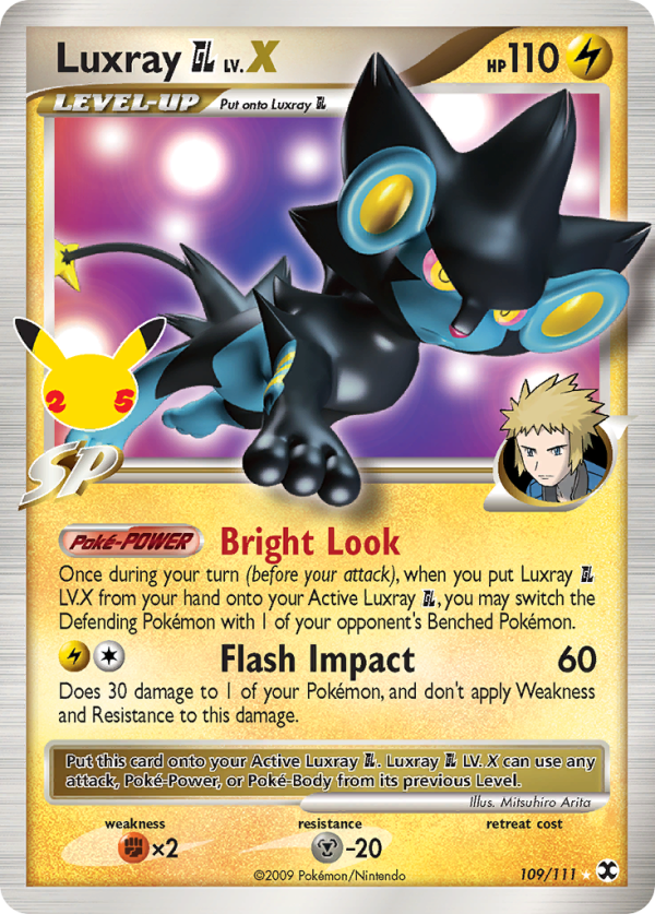 Luxray GL LV.X - Celebrations: Classic Collection - 109/25