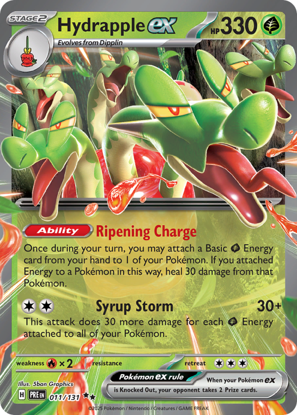 Hydrapple ex - Prismatic Evolutions - 011/131