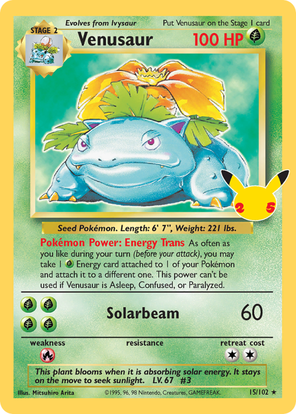 Venusaur - Celebrations: Classic Collection - 15/25