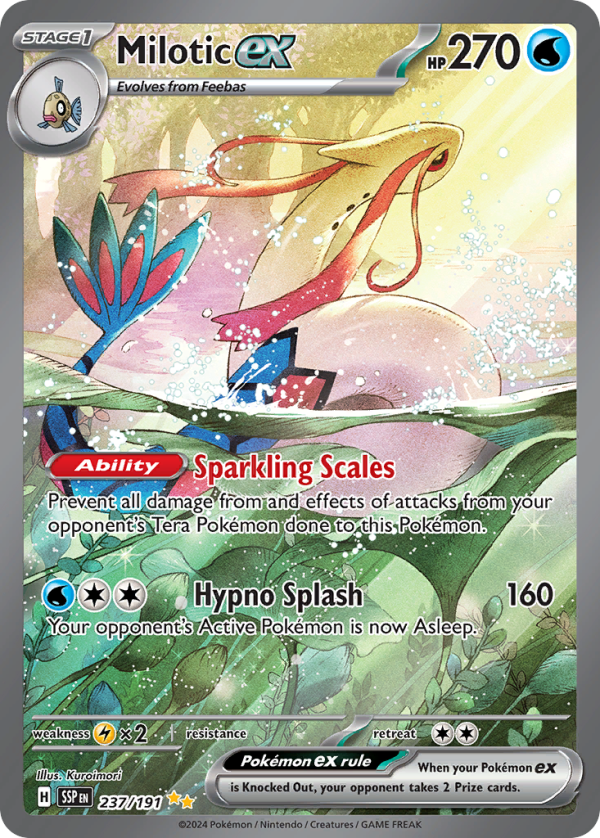 Milotic ex - Surging Sparks - 237/191