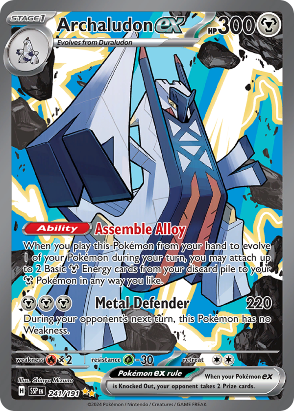 Archaludon ex - Surging Sparks - 241/191