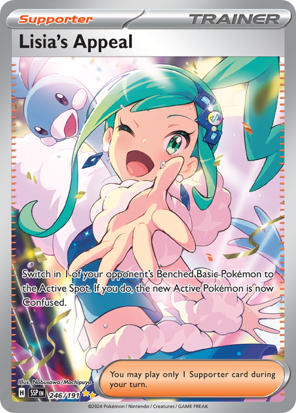 Lisia's Appeal - Surging Sparks - 246/191