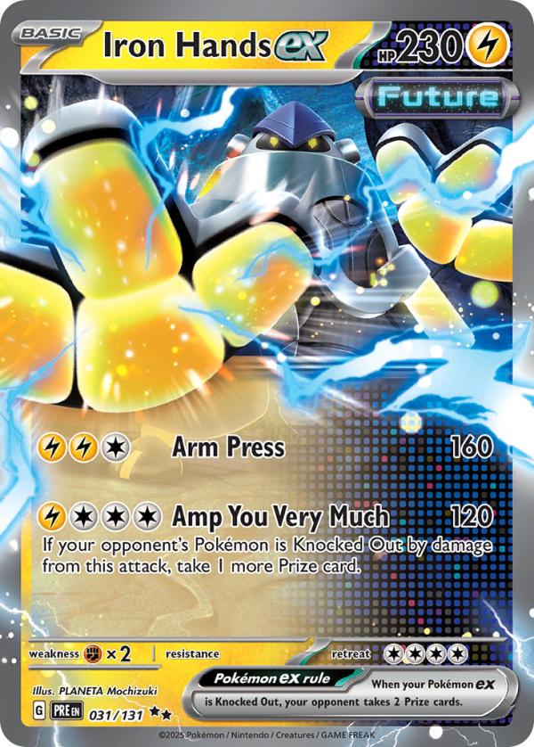 Iron Hands ex - Prismatic Evolutions - 031/131