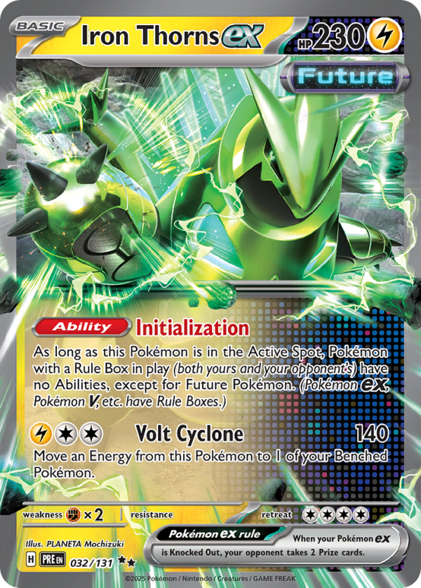 Iron Thorns ex - Prismatic Evolutions - 032/131