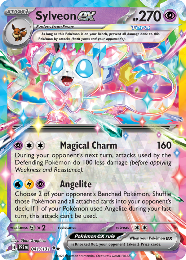 Sylveon ex - Prismatic Evolutions - 041/131