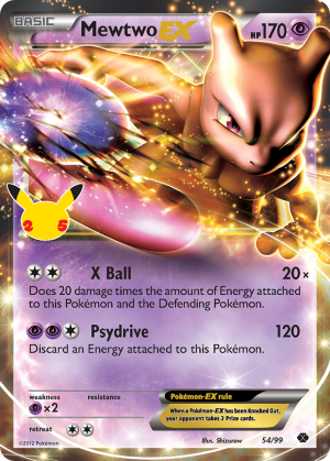 Mewtwo-EX - Celebrations: Classic Collection - 54/25