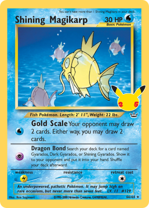 Shining Magikarp - Celebrations: Classic Collection - 66/25