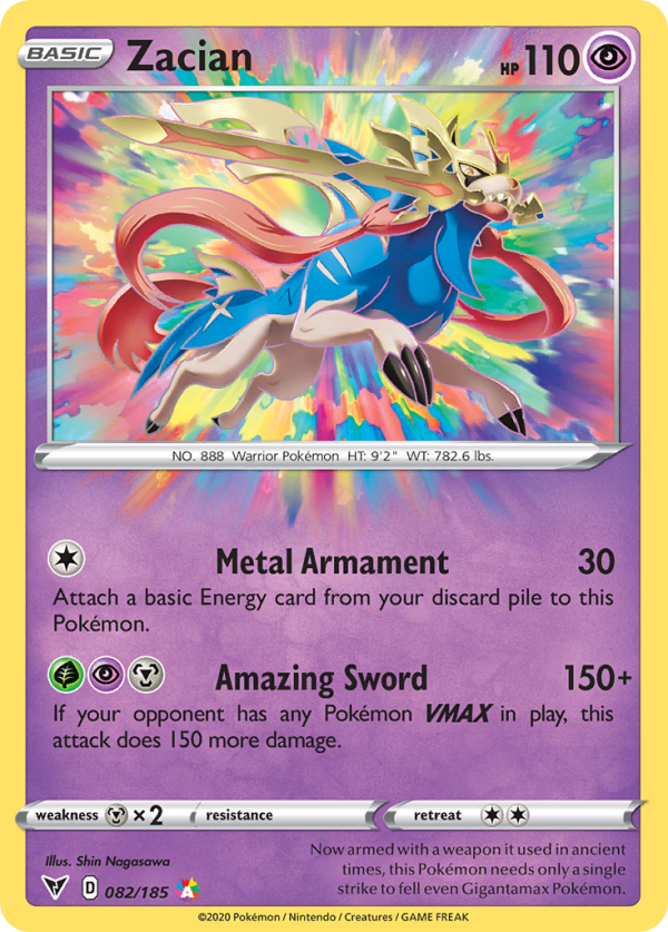 Zacian - Vivid Voltage - 082/185