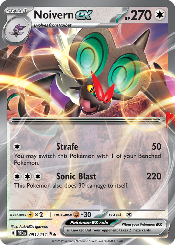 Noivern ex - Prismatic Evolutions - 091/131