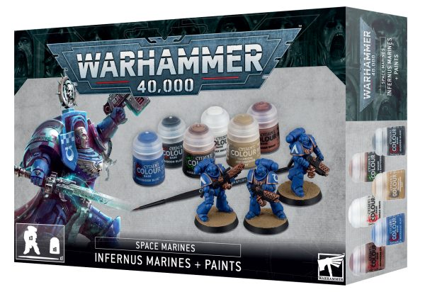 Warhammer 40,000: Infernus Marines+Paint Set