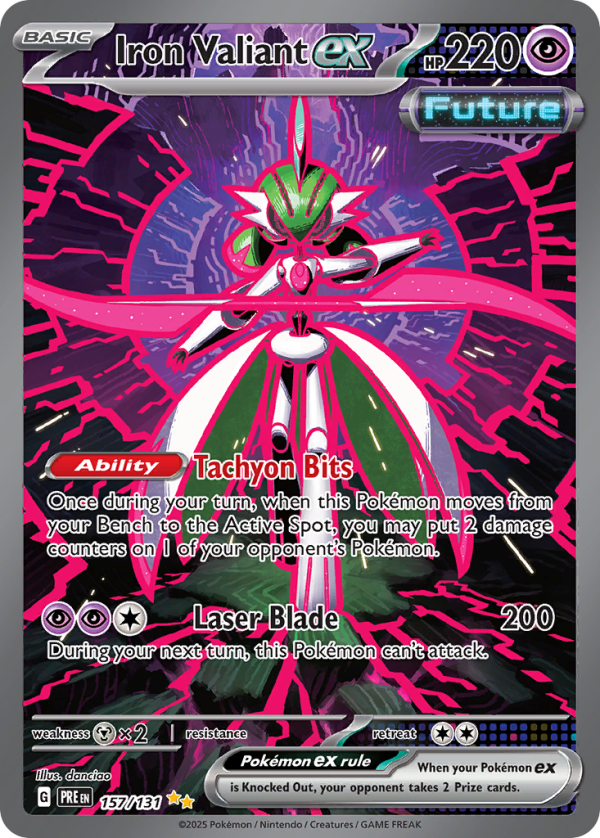 Iron Valiant ex - Prismatic Evolutions - 157/131