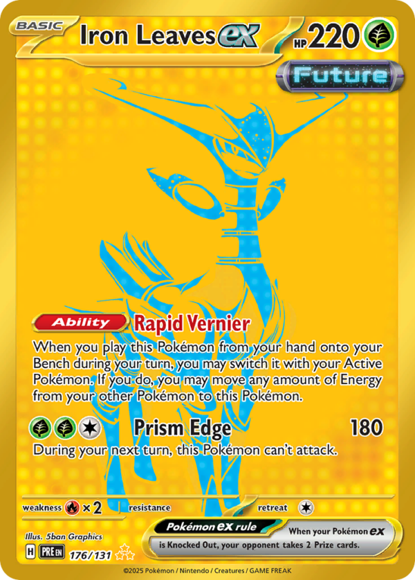 Iron Leaves ex - Prismatic Evolutions - 176/131
