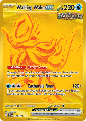 Walking Wake ex - Prismatic Evolutions - 178/131
