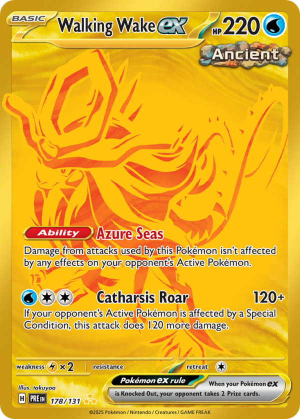 Walking Wake ex - Prismatic Evolutions - 178/131