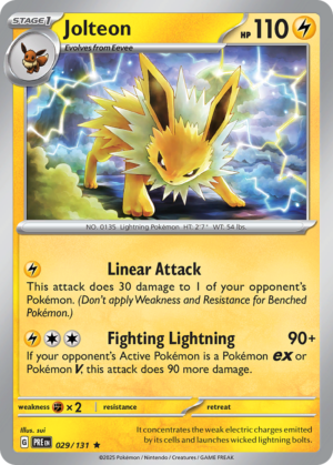 Jolteon - Prismatic Evolutions - 029/131 (Poké Ball)