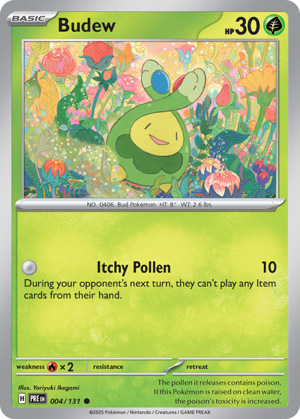 Budew - Prismatic Evolutions - 004/131