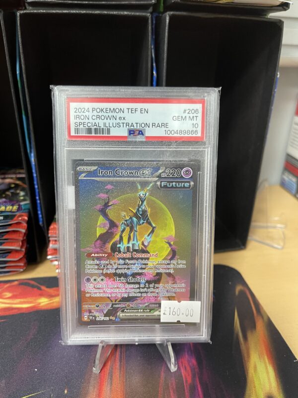 Pokémon Temporal Forces Iron Crown ex 206/162 - PSA 10