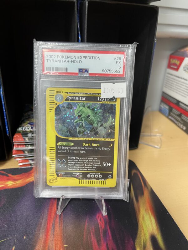 Pokémon Expedition Tyranitar 29/165 - PSA 5