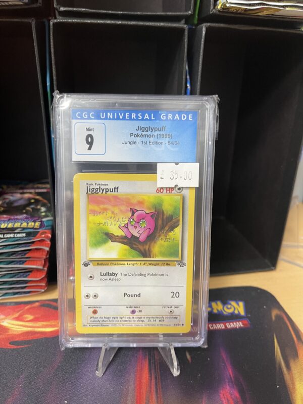 Pokémon Jungle Jigglypuff 54/64 - CGC 9