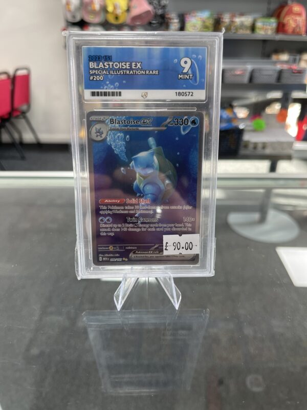 Pokémon 151 Blastoise ex 200/165 - ACE 9