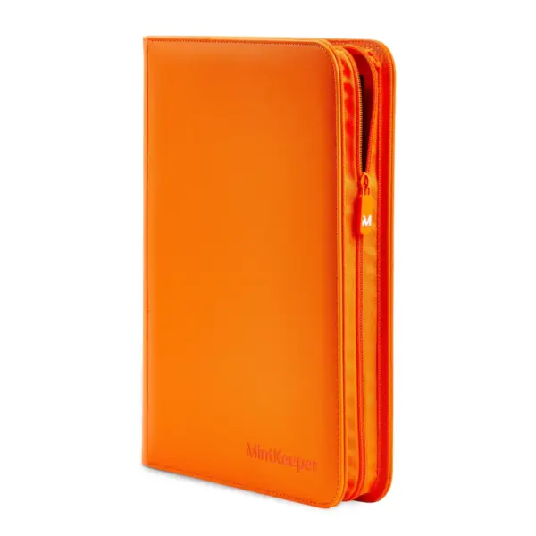 Mintkeeper 9 Pocket Toploader Premium Binder - Orange