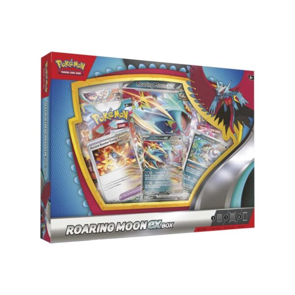 Pokémon TCG Roaring Moon ex Collection Box