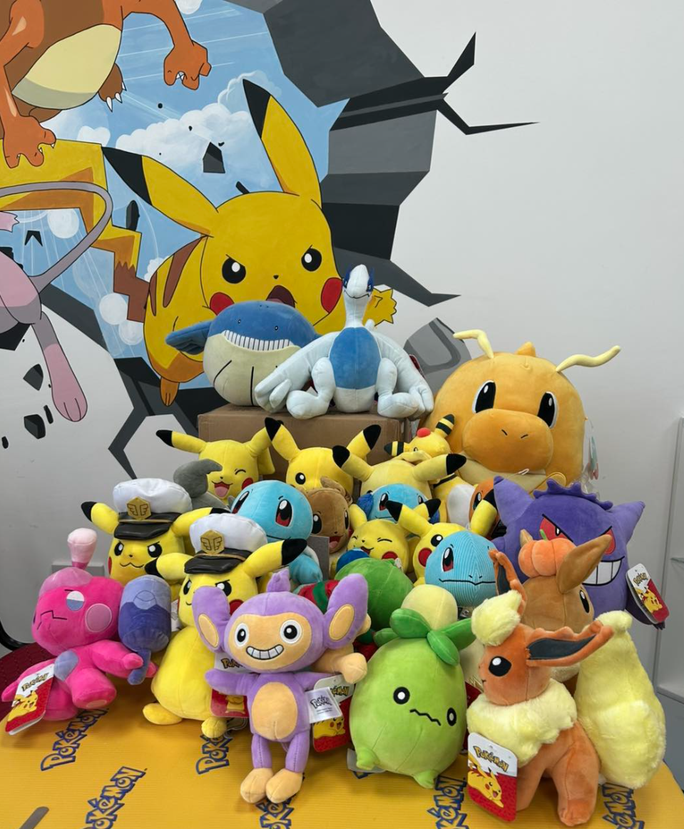 Pokémon Plushies at WLC (We Love Collectibles)