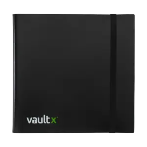 Vault X 12-Pocket Strap Binder - Black