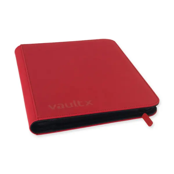 Vault X Exo-Tec 9-Pocket Zip Binder - Fire Red - Image 3