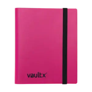 Vault X 4-Pocket Strap Binder - Pink