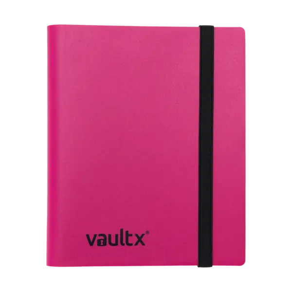 Vault X 4-Pocket Strap Binder - Pink