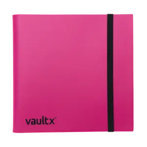 Vault X 12-Pocket Strap Binder - Pink