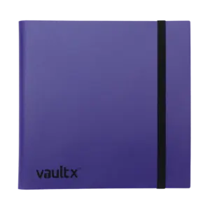 Vault X 12-Pocket Strap Binder - Purple