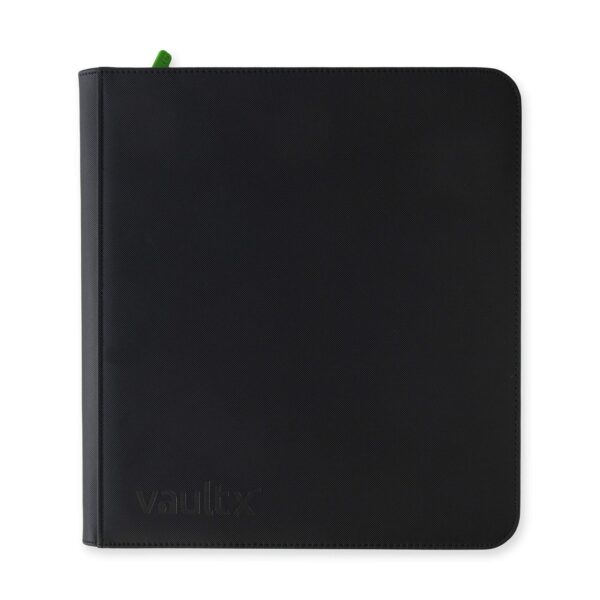 Vault X Exo-Tec 12-Pocket Zip Binder - Black