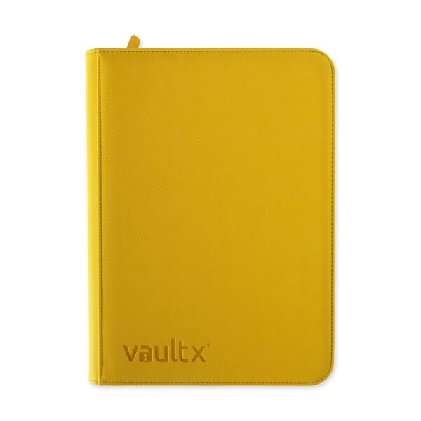 Vault X Exo-Tec 9-Pocket Zip Binder - Sunrise Yellow