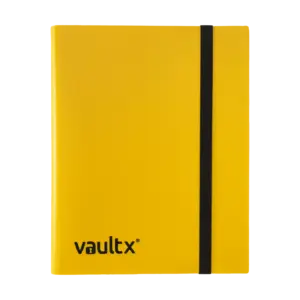 Vault X 9-Pocket Strap Binder - Yellow