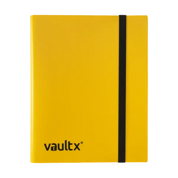 Vault X 9-Pocket Strap Binder - Yellow