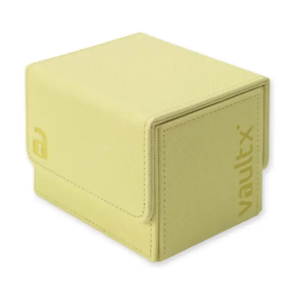 Vault X Sideloading Deck Box - Pastel Yellow