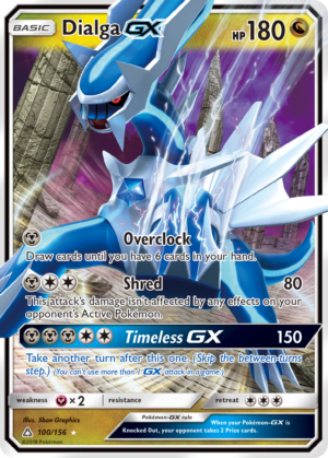 Dialga-GX - Ultra Prism - 100/156 (NM)