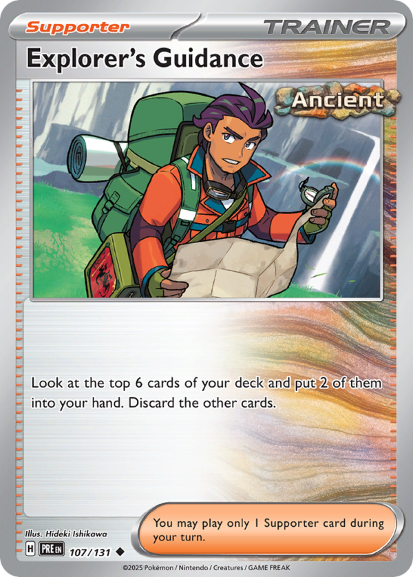 Explorer's Guidance - Prismatic Evolutions - 107/131