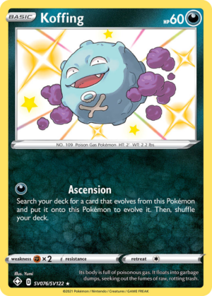 Koffing - Shining Fates Shiny Vault - SV076/122