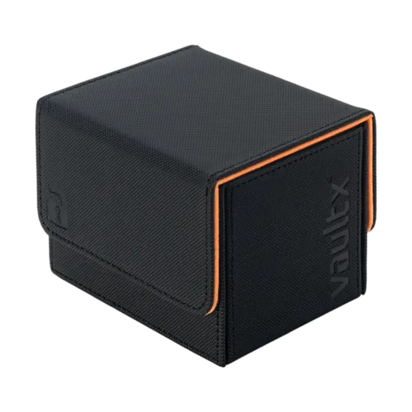 Vault X Sideloading Deck Box - Black and Electric Orange