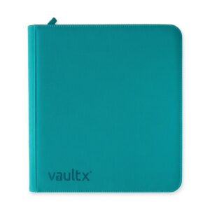 Vault X Exo-Tec 12-Pocket Zip Binder - Ocean Blue