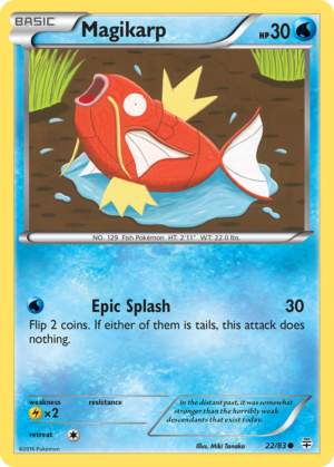 Magikarp - Generations - 22/83 (Stamped) (Unsealed)