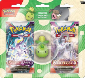 Pokémon Back To School - Double Blister and Eraser Set
