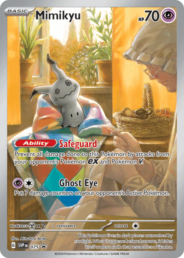 Mimikyu - Scarlet & Violet Black Star Promos - SVP 075 (Sealed)