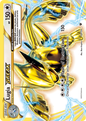 Lugia BREAK - Fates Collide - 79/124 (LP)