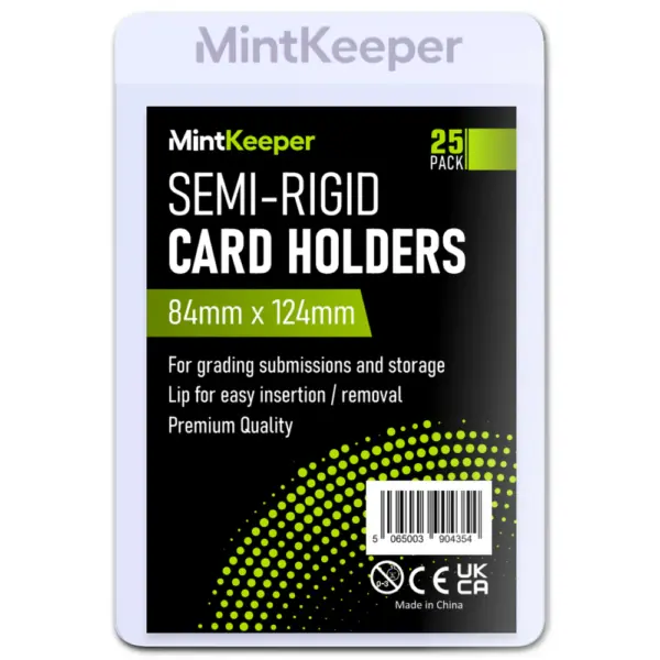 Mint Keeper Semi-Rigid Card Holders (25 pack)