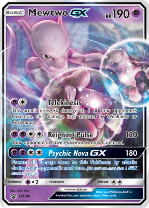 Mewtwo-GX - SM Black Star Promos - SM196/248 (Jumbo) (HP)